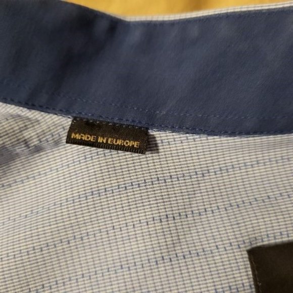Klaus Boehler button up shirt - 17" neck - Picture 5 of 9